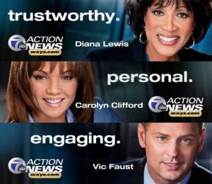 Channel 7 newscasters